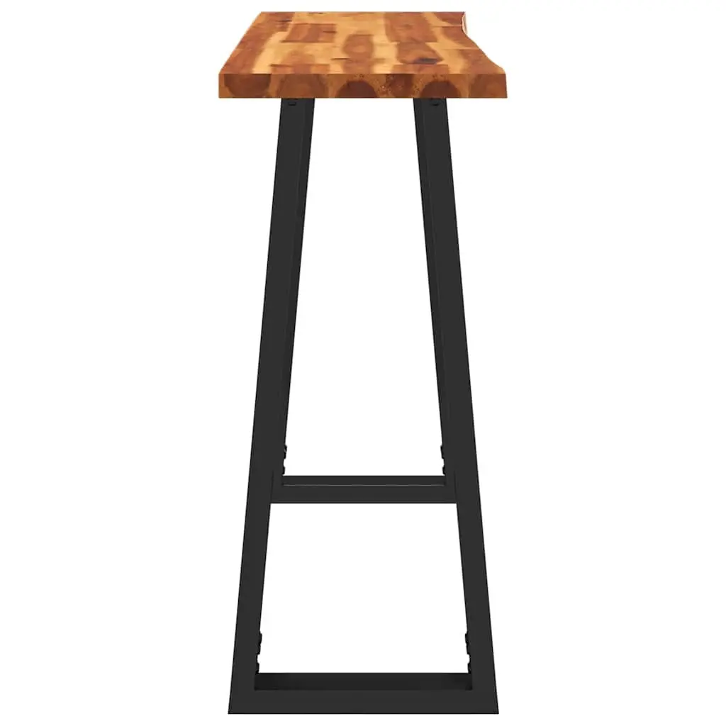 Console Table Live Edge Solid Wood Acacia 110cm W x 35cm D x 80cm H
