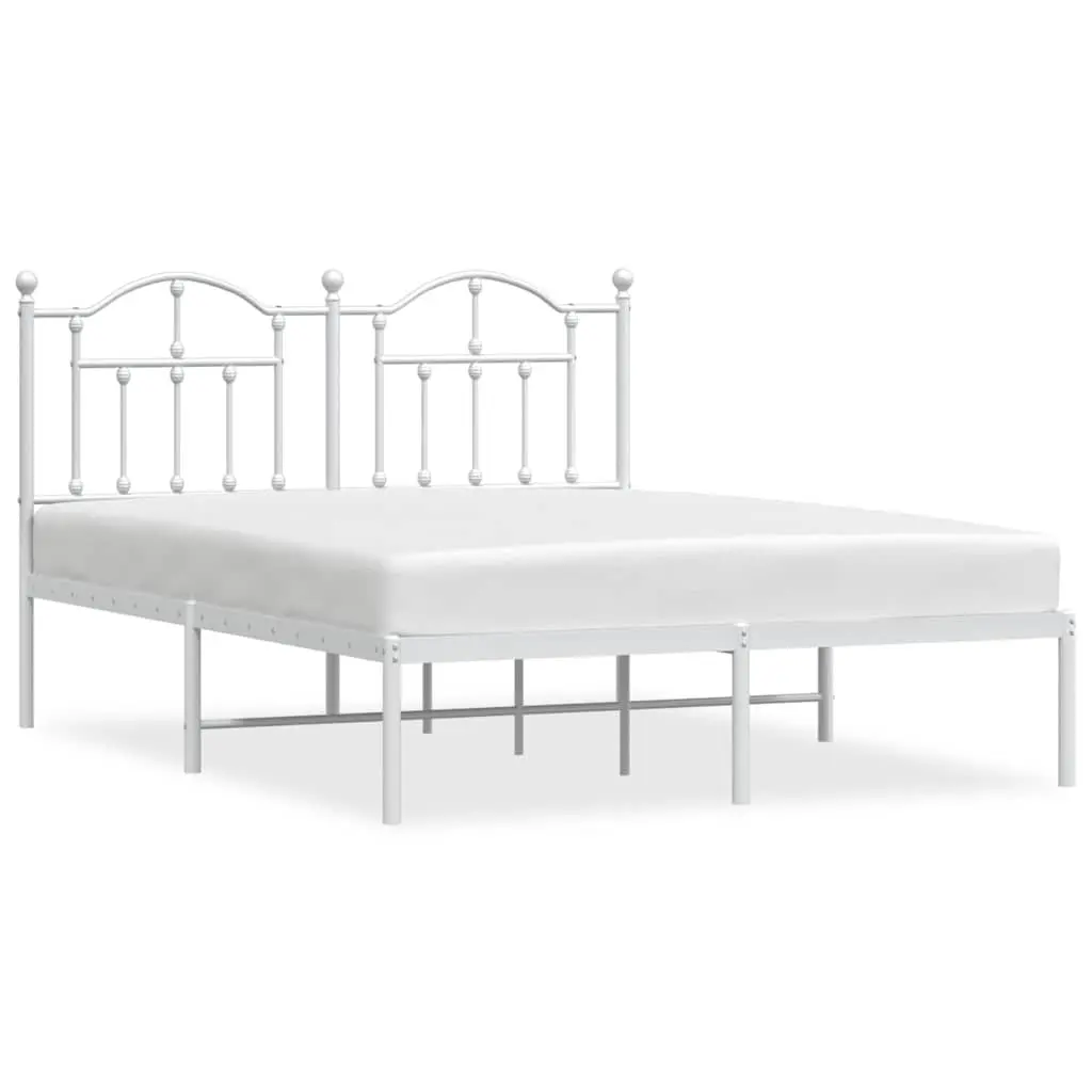 Metal Bed Frame 150x200 cm