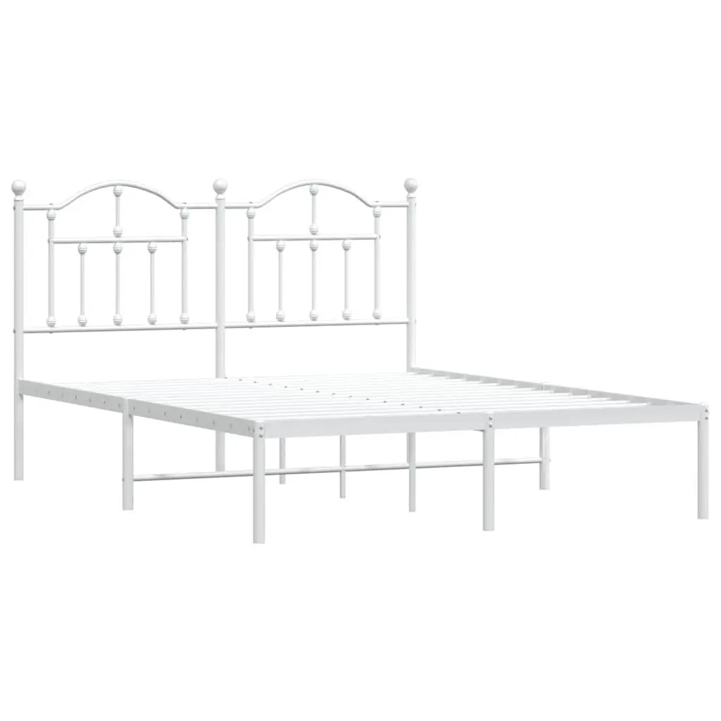 Metal Bed Frame 150x200 cm