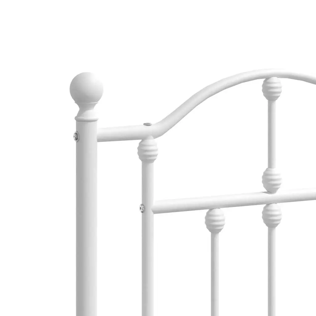 Metal Bed Frame 150x200 cm