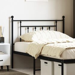 Your Perfect Black Metal Headboard 107cm for Relaxation