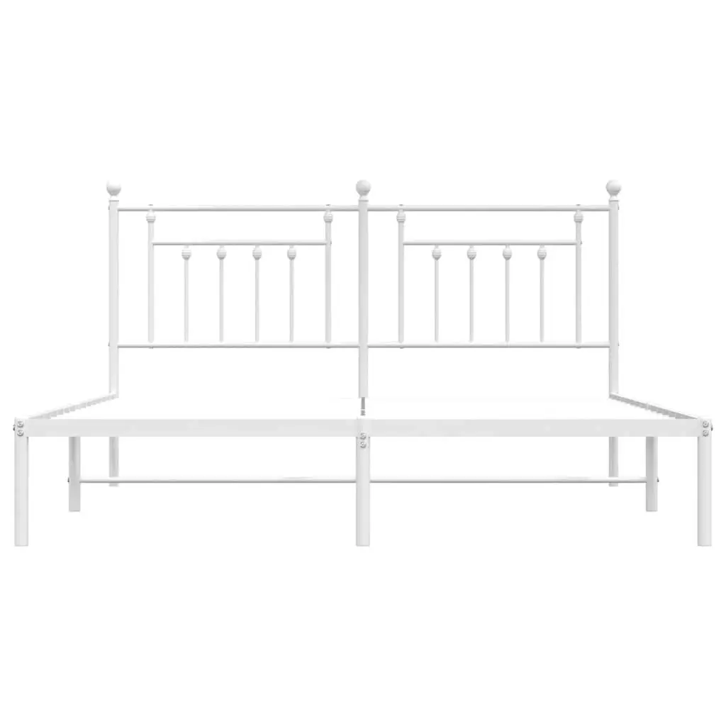 King Size Metal Bed Frame with Headboard