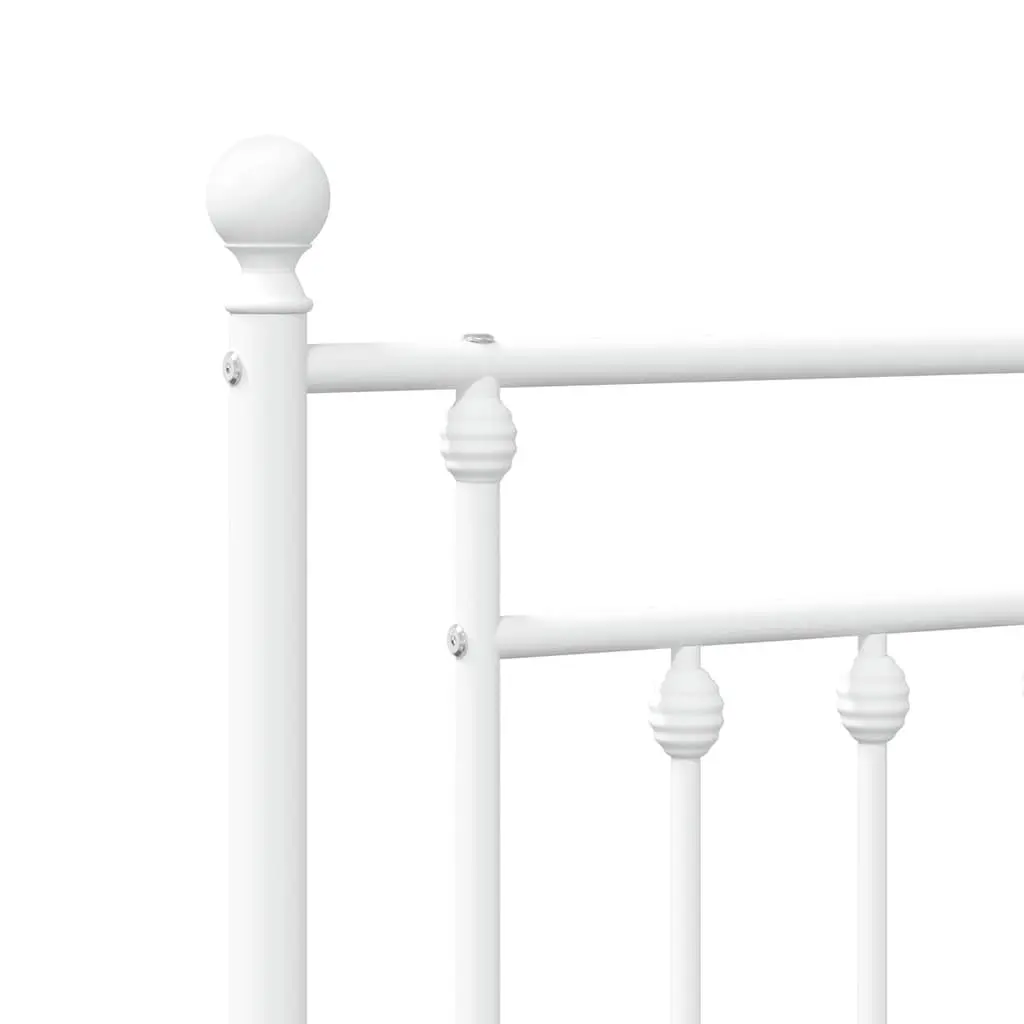 King Size Metal Bed Frame with Headboard