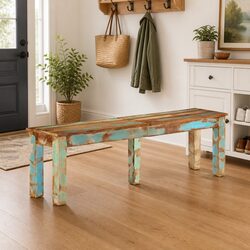Your New Wooden Bench 160x35x46cm in Brown