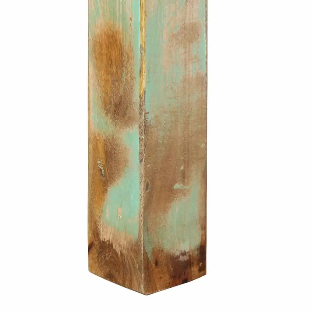 Indoor Wooden Bench 160cm Solid Reclaimed Wood Brown Seating 35cm Wide 46cm High