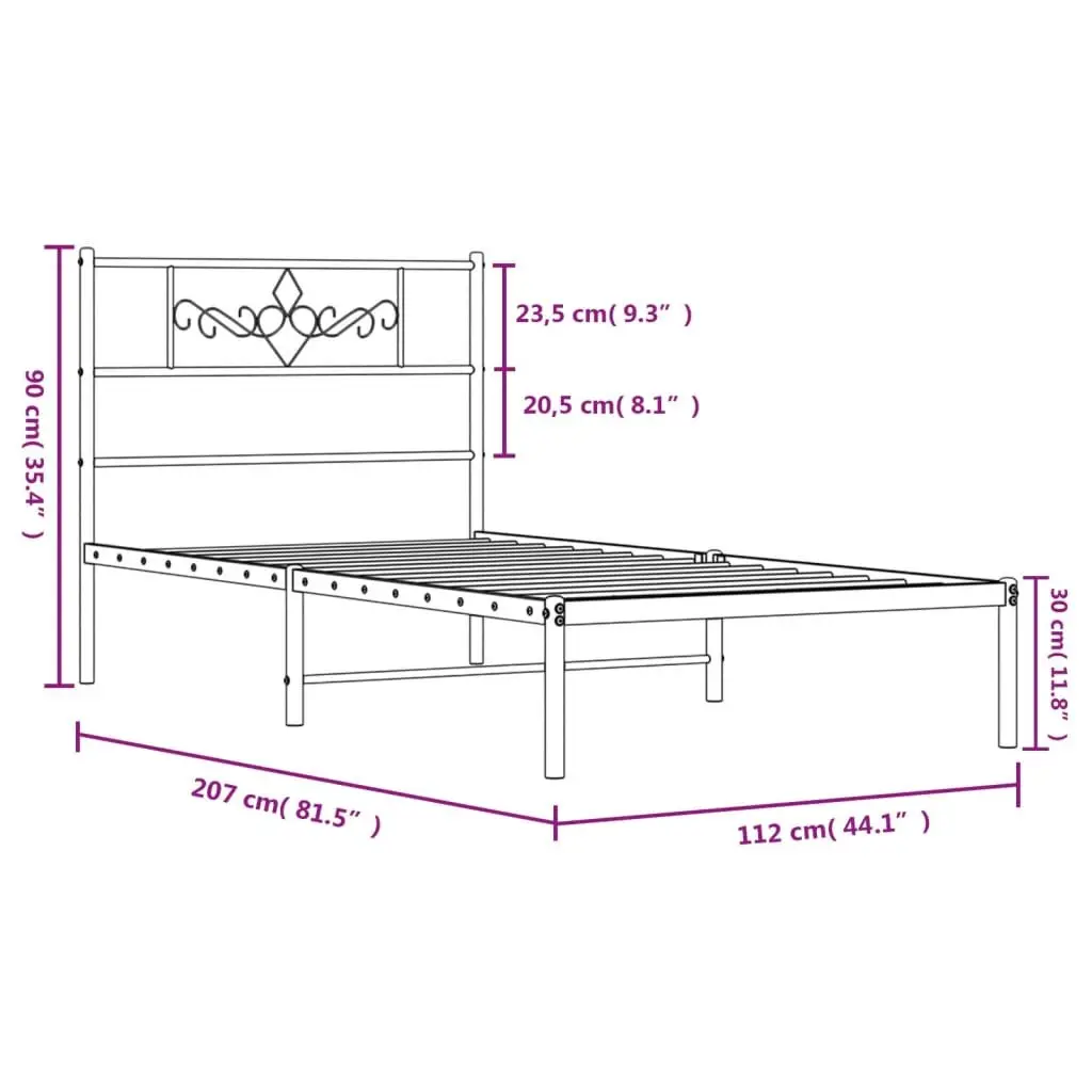 King Single Bed Frame