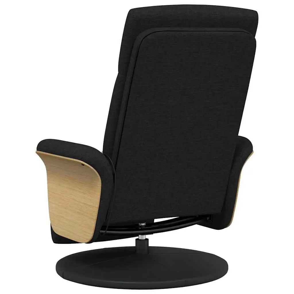 Massage Recliner Chair Adjustable Swivel Black