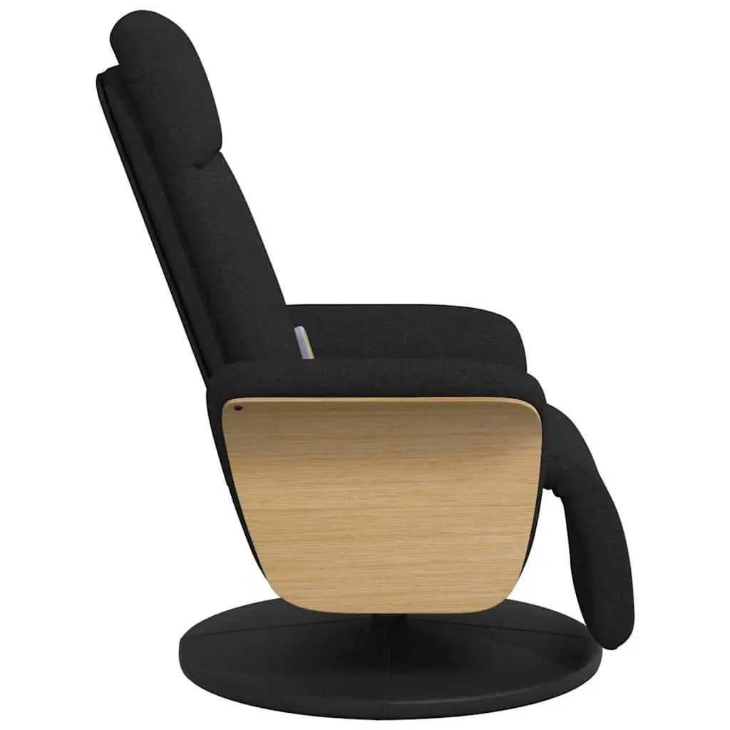 Massage Recliner Chair Adjustable Swivel Black