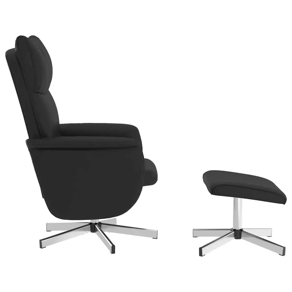 Massage Recliner Chair Faux Leather Vibration Therapy 360 Degree Swivel