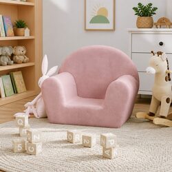 Create a Comfy Spot with This Pink Kids Sofa