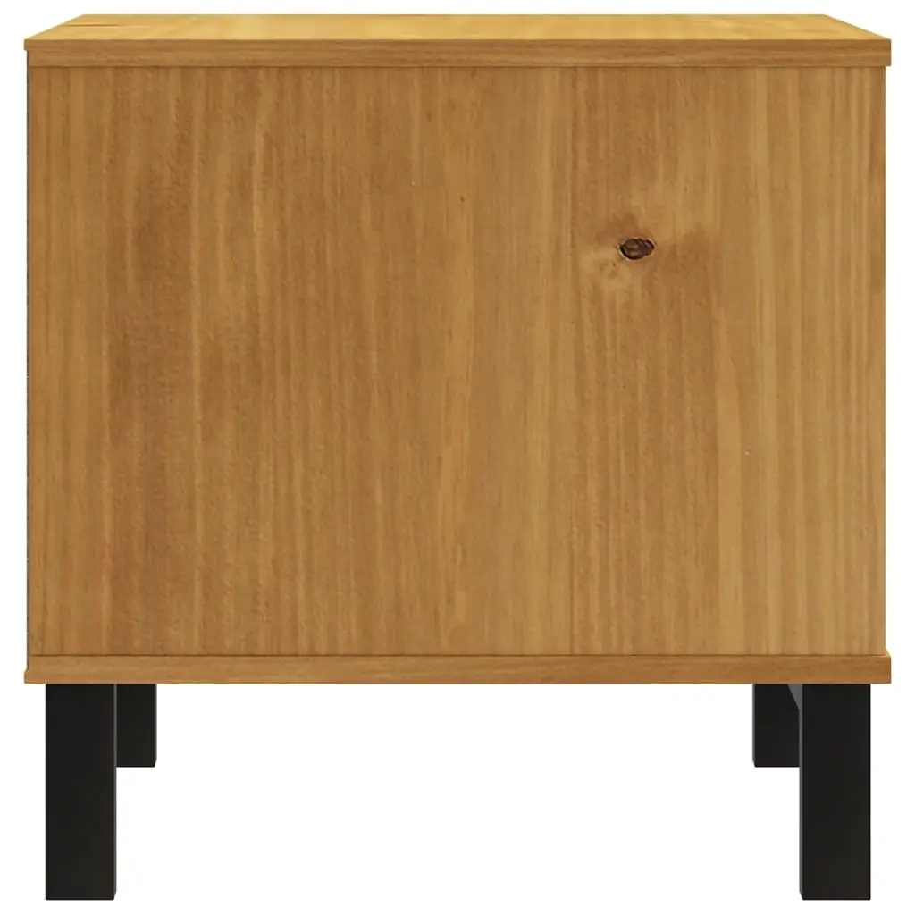 Side Table 50x50x50 cm Solid Wood Storage End Table Living Room Furniture