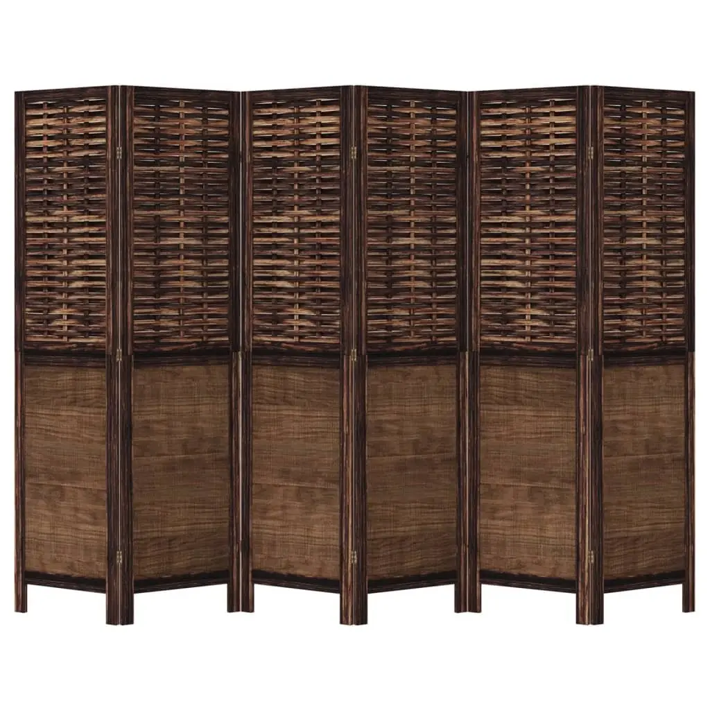 Room Divider 6 Panel Folding Screen Privacy Partition Indoor Home Bedroom Decor