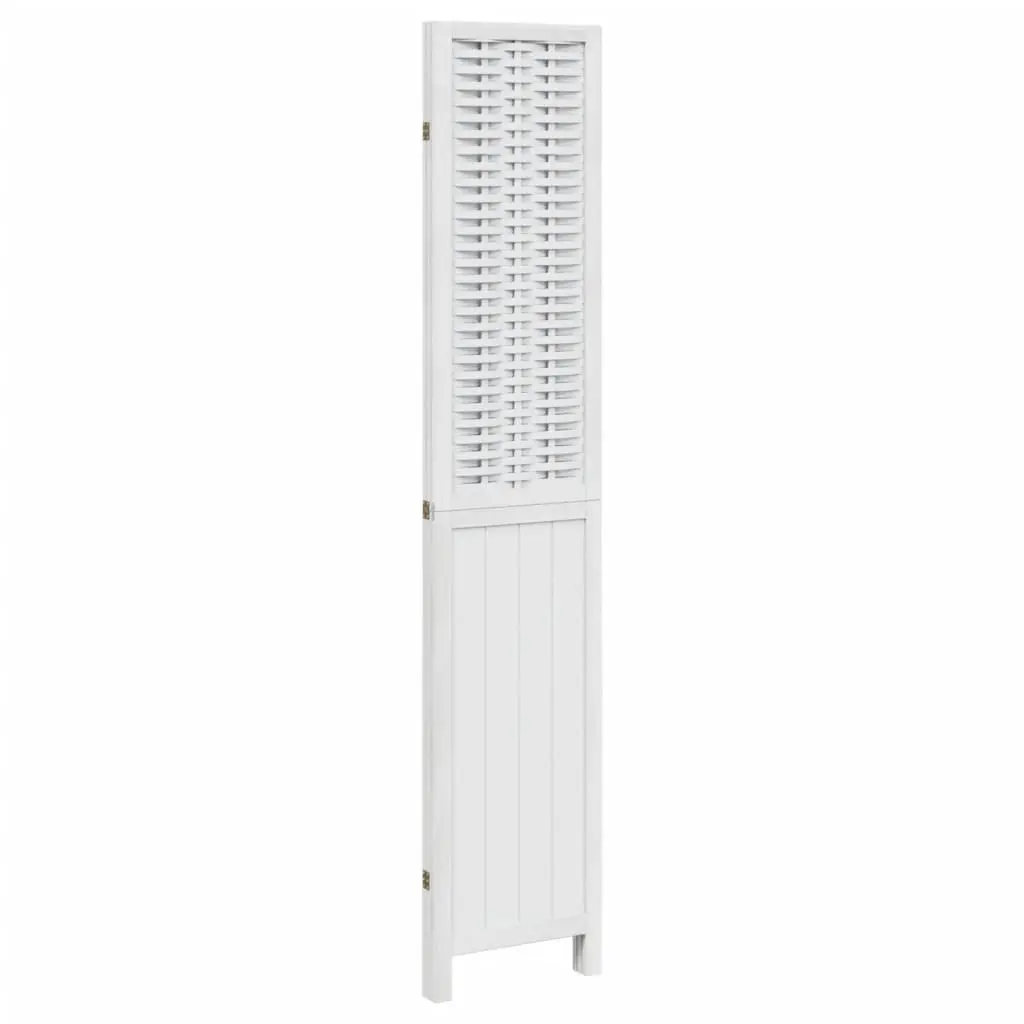 Room Divider 3 Panels White Folding Privacy Screen Indoor Partition Decorative