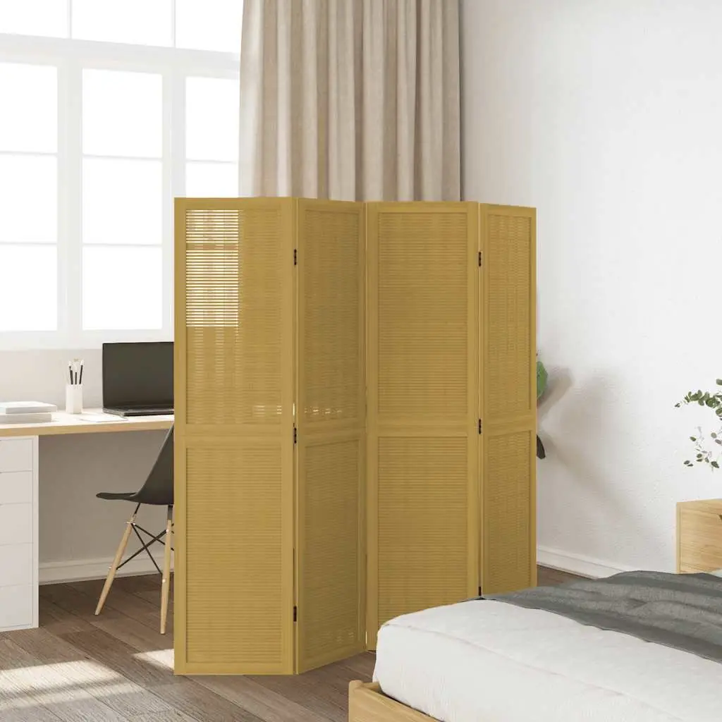 Room Divider 4 Panels Folding Privacy Screen Bedroom Living Room Partition