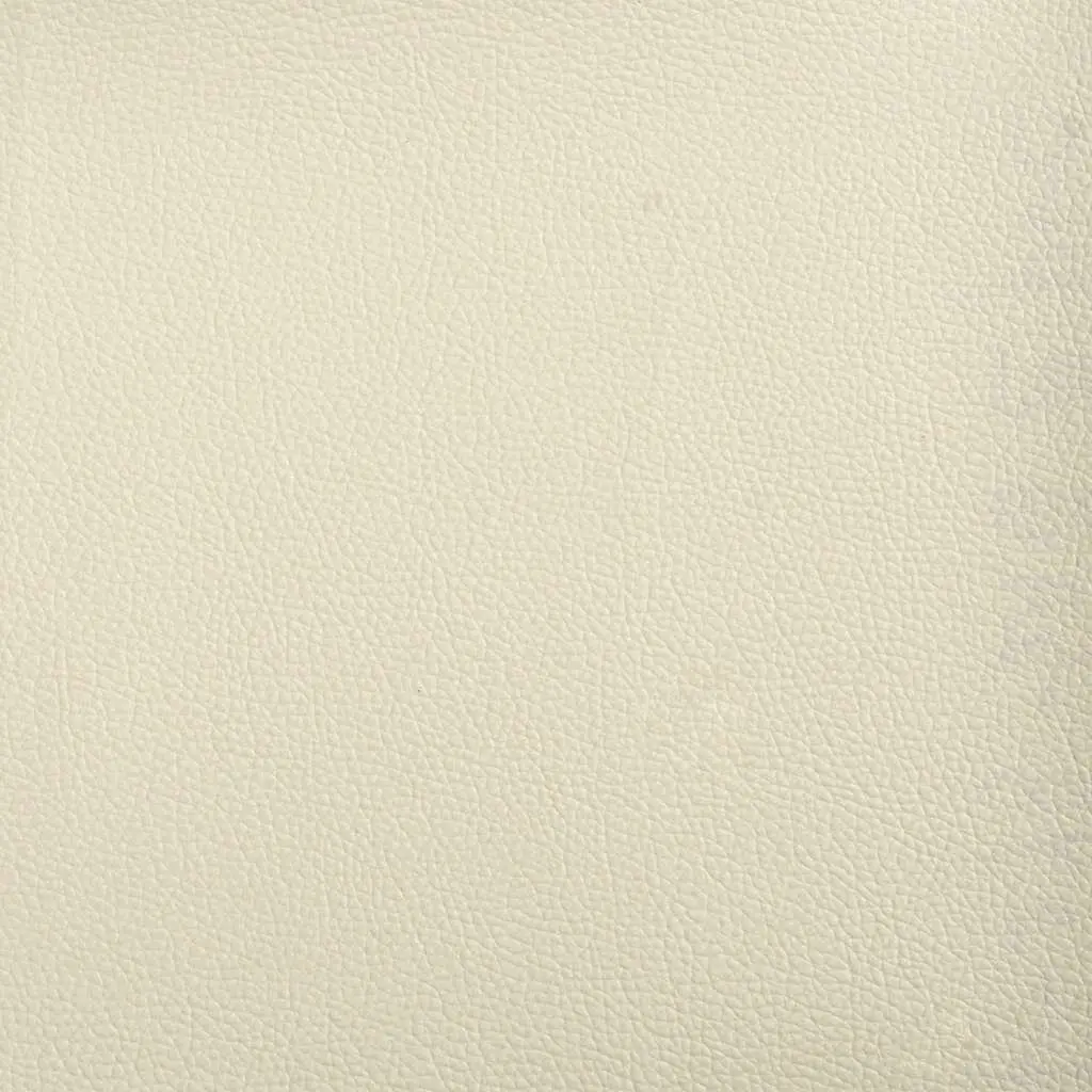 2-Seater Sofa in Cream Faux Leather