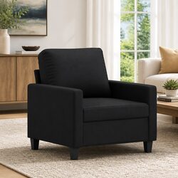 Make Your Space Cozy with a Black Sofa Chair