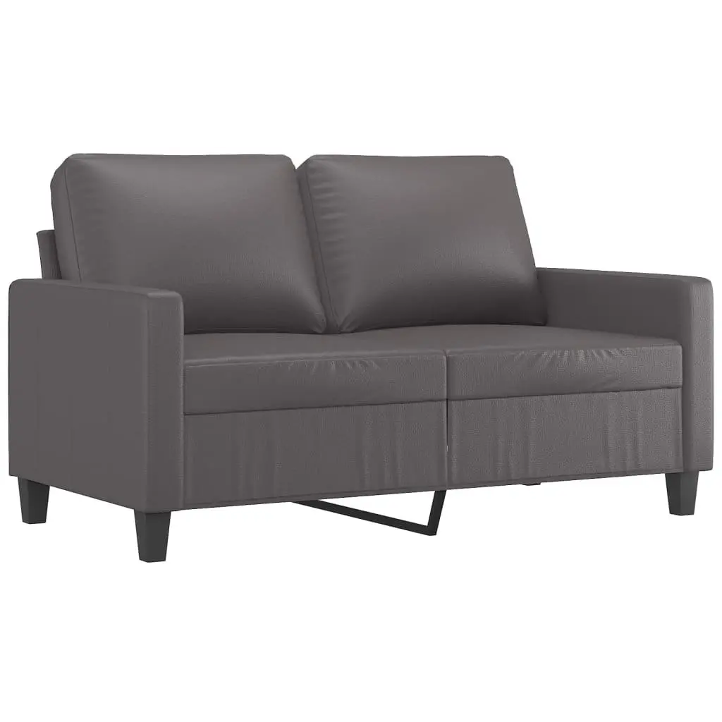 Grey 2-Seater Sofa for Relaxation