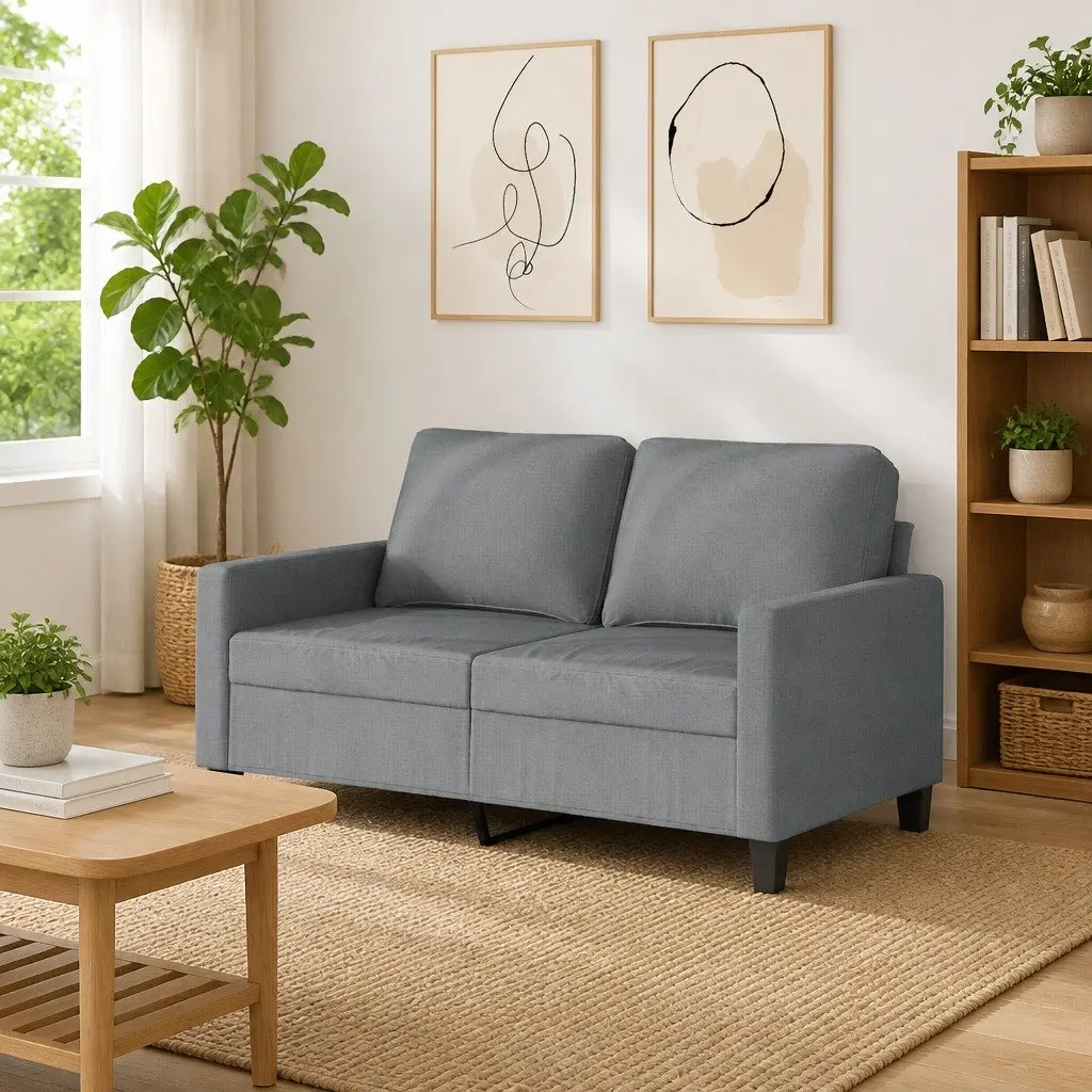 2-Seater Grey Sofa