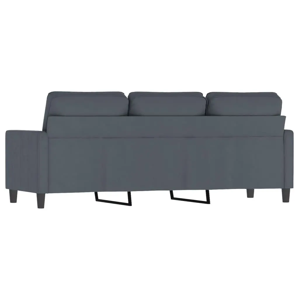 3-Seater Velvet Sofa