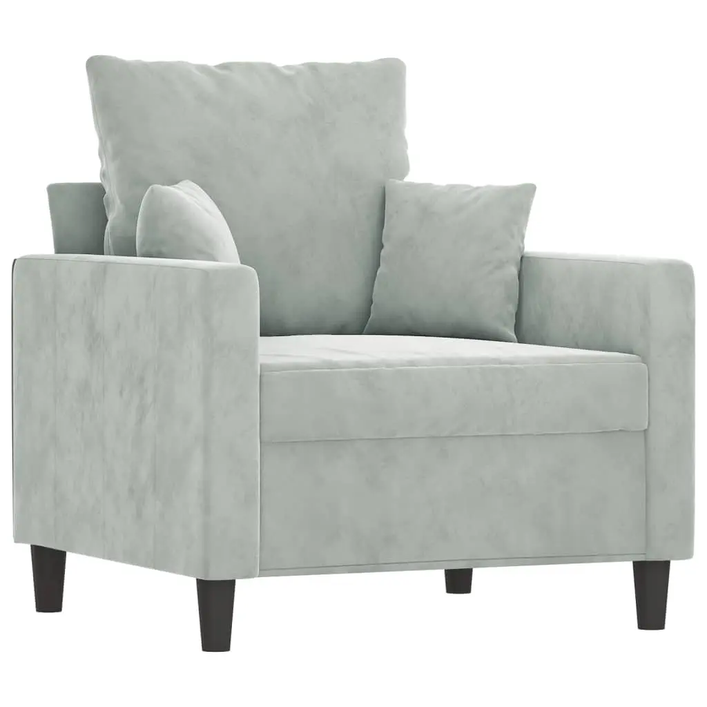 Armchair in Light Grey