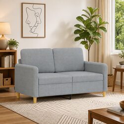 Your New Grey 2-Seater Sofa: Cozy and Stylish