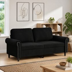 Find Your New Favorite Spot with a Black 2-Seater Sofa