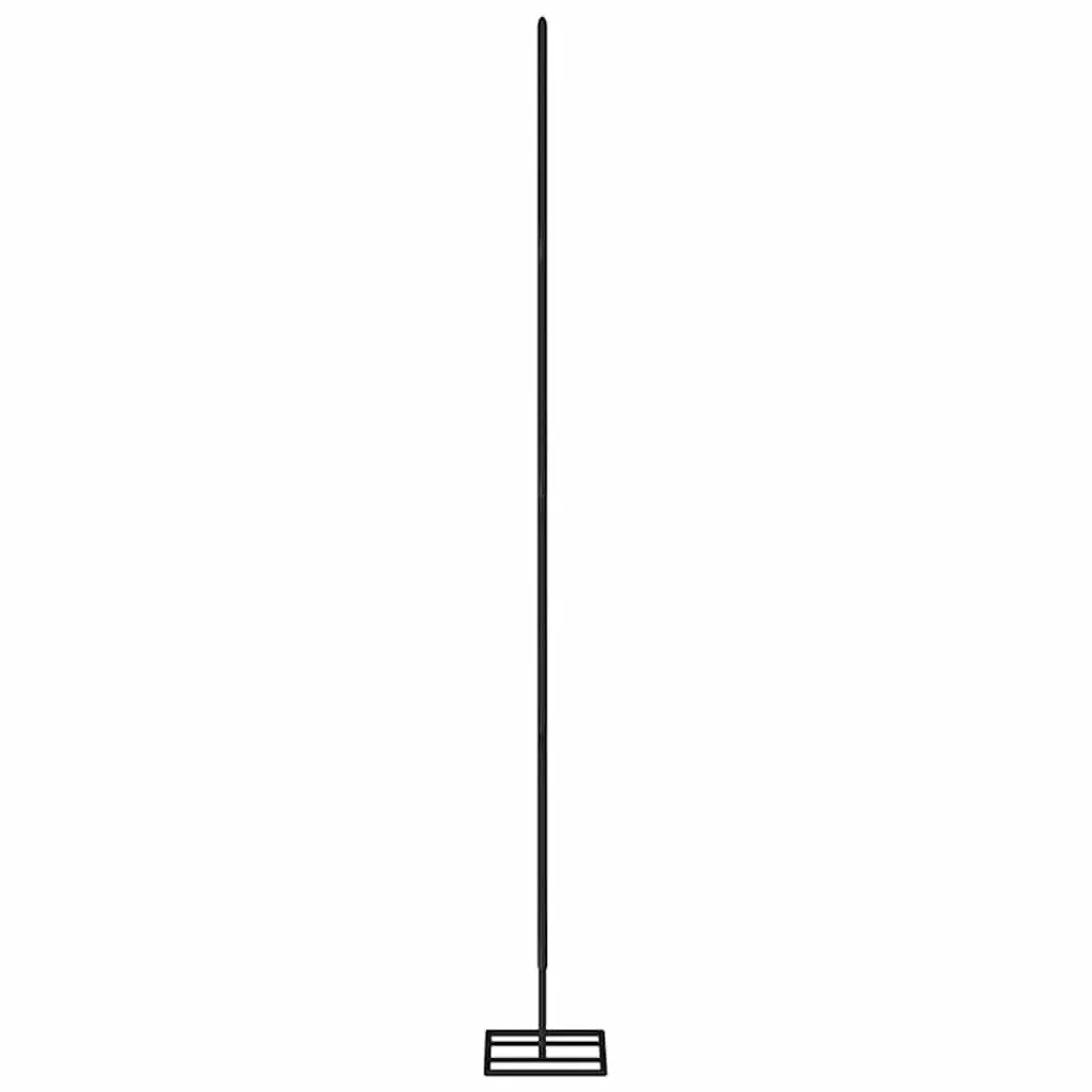 Metal Christmas Tree Frame Modern 125cm DIY Decoration Black