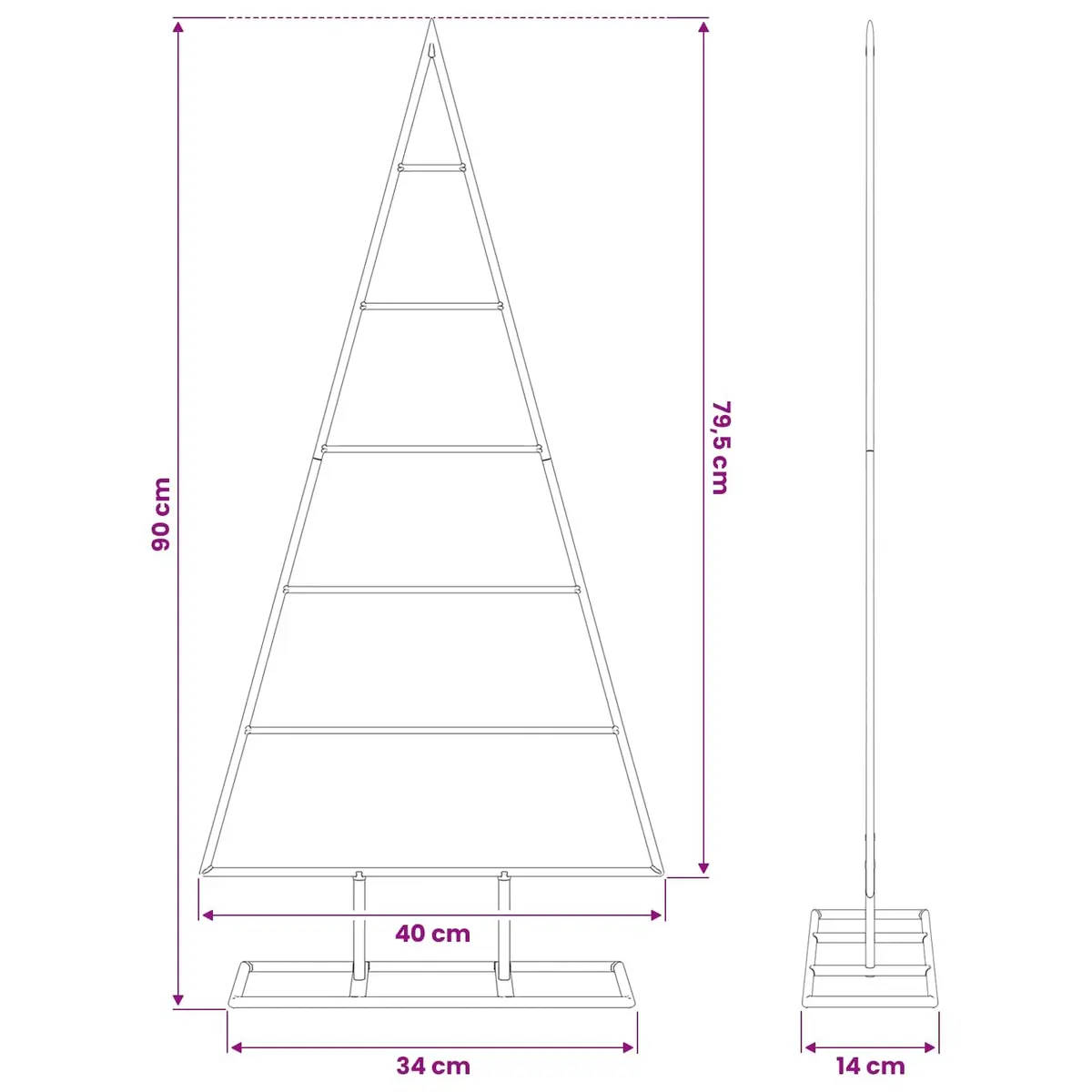 90cm Tree Frame