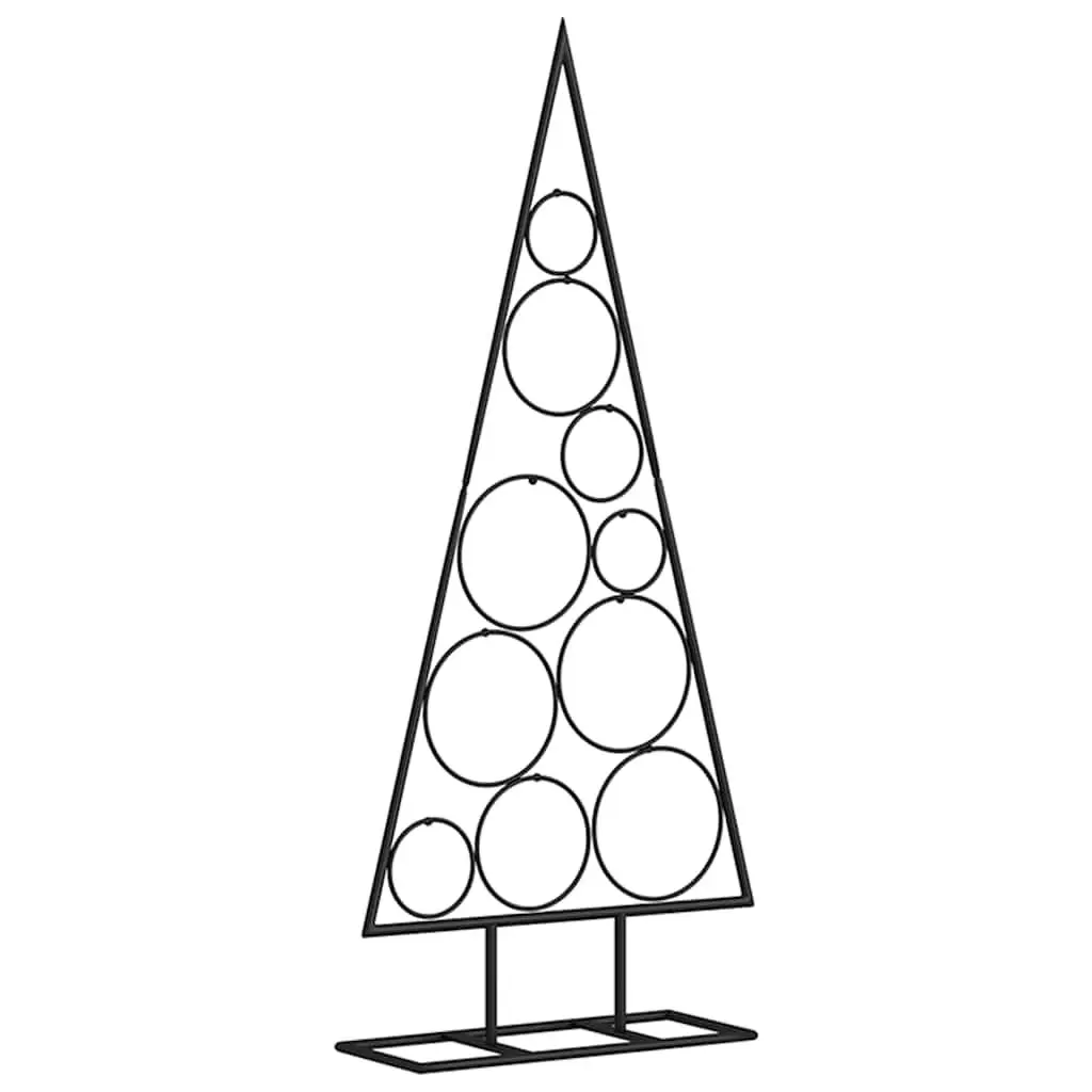 Metal Christmas Tree Frame Black 90cm DIY Modern Holiday Home Decor