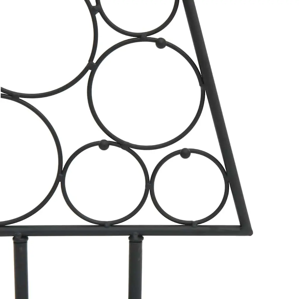 Metal Christmas Tree Frame Black 90cm DIY Modern Holiday Home Decor
