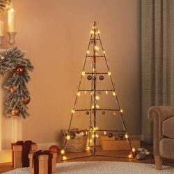 Friendly Black Metal Christmas Tree Frame - 140cm for You