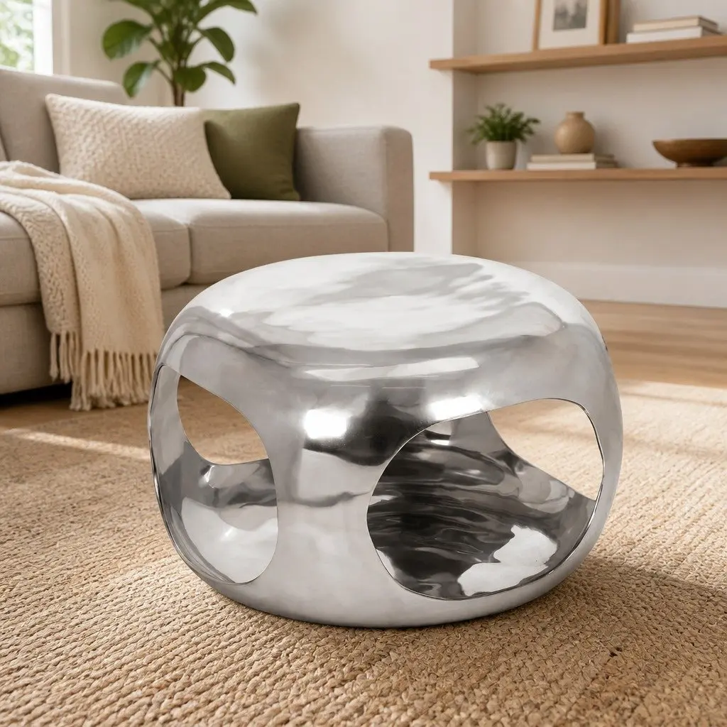 Silver Coffee Table