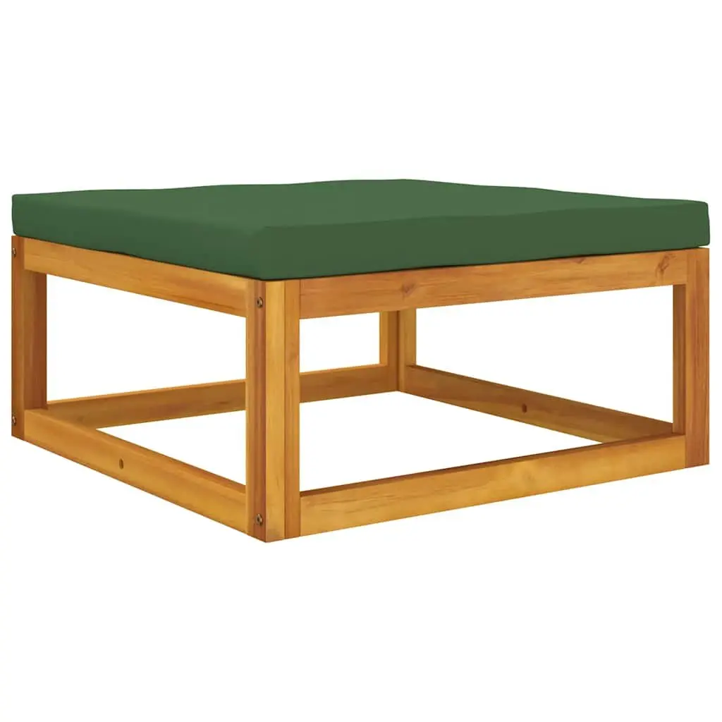 3 Piece Garden Lounge Set with Cushions Solid Wood Acacia Outdoor Sectional Sofa