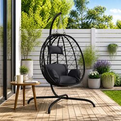 Your Cozy Outdoor Haven: Hanging Egg Chair
