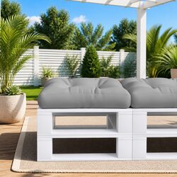 Friendly Grey Pallet Cushion 50x50x12 cm for You