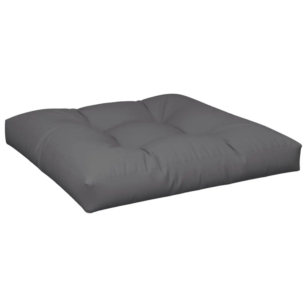 Pallet Cushion Grey Soft Filling 70x70x12 cm