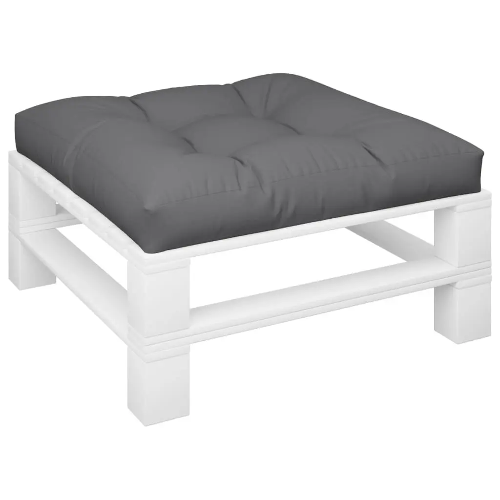 Pallet Cushion Grey Soft Filling 70x70x12 cm