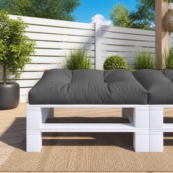 Pallet Cushion Anthracite 80x80x12 cm - Stylish Comfort