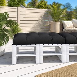 Friendly and Comfortable Black Pallet Cushion for You