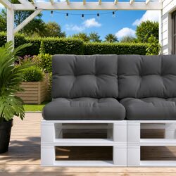 Your Perfect Pallet Cushion 50x40x12 cm in Anthracite