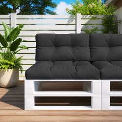 Your Cozy Black Pallet Cushions Await