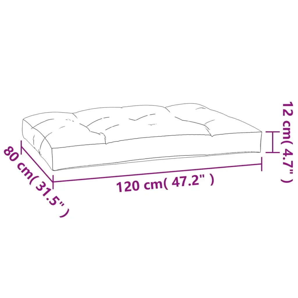 Anthracite Pallet Cushions