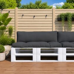 Friendly Anthracite Pallet Cushions: Comfort for Your Space