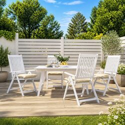 Cozy 4-Pack Cream Chair Cushions for All Your Seating Needs