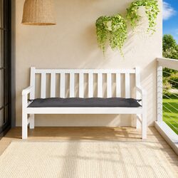 Your Perfect Anthracite Bench Cushion, 150x50x7cm