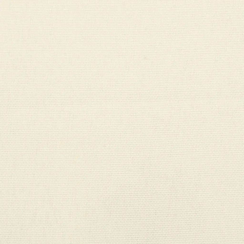 Garden Bench Cushions 2 pcs Cream White Outdoor Patio Seating Pad Oxford Fabric