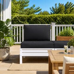 Make Your Seating Cozy with Black Oxford Pallet Cushions – 2 Pack