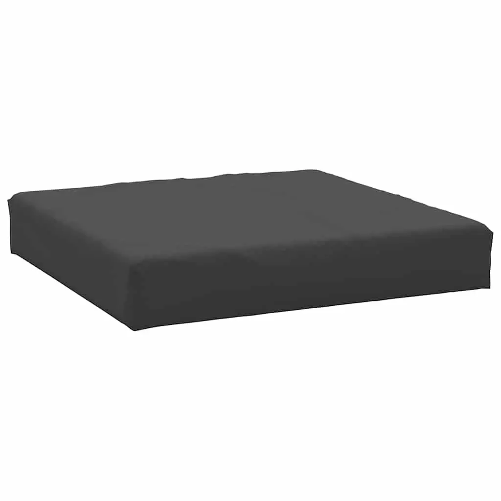 Pallet Cushions Black Oxford Fabric Outdoor Garden Sofa Seat Pad 2 Pieces