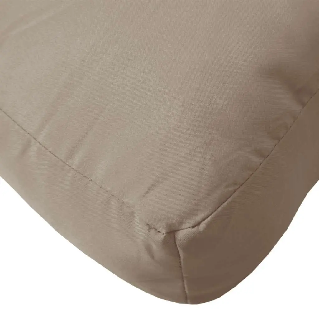 Pallet Cushions Durable Oxford Fabric Taupe 2 Pack