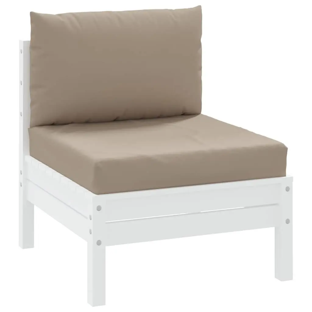 Pallet Cushions Durable Oxford Fabric Taupe 2 Pack